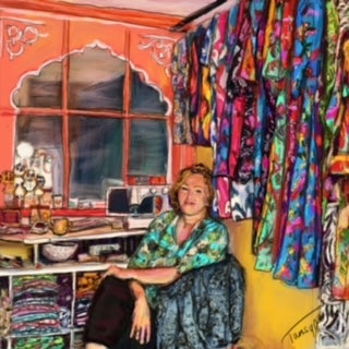 The Jaipur Joy Pop up shop in Frome, Somerset.