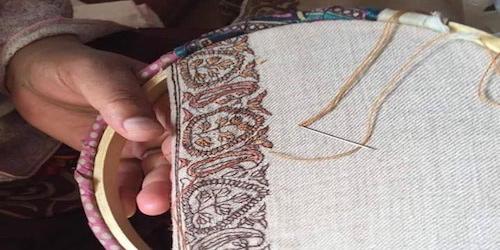 Kashmiri Embroidery & Pashminas