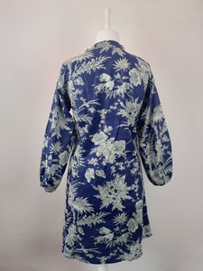 The Yeats tunic - china blue