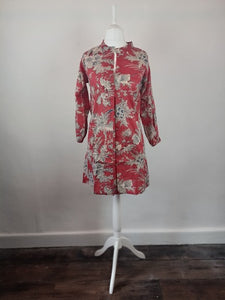 The Yeats tunic - red