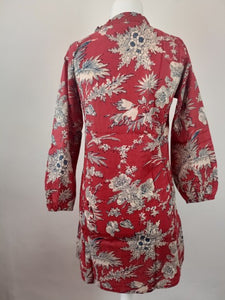 The Yeats tunic - red