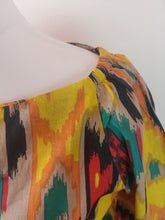 Load image into Gallery viewer, The Laurence blouse - Ikat black