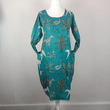 Load image into Gallery viewer, The Hurston jungle dress - teal