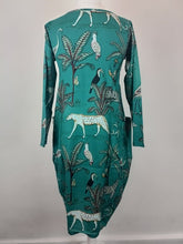 Load image into Gallery viewer, The Hurston jungle dress - teal