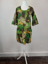 Load image into Gallery viewer, The Keats tunic - cheetah brown