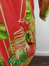 Load image into Gallery viewer, The Keats tunic - cheetah red