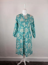 Load image into Gallery viewer, The Langston shirt dress - turquoise