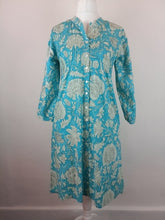 Load image into Gallery viewer, The Langston shirt dress - turquoise