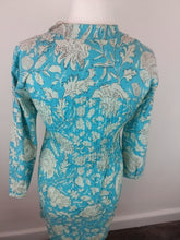 Load image into Gallery viewer, The Langston shirt dress - turquoise