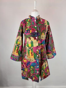 The Freida Shirt dress - Hot Pink