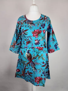 The Hemmingway tunic - Turquoise