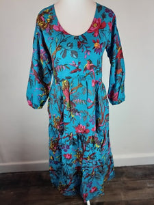 The Harper dress - Turquoise