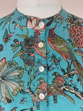 Load image into Gallery viewer, The Fitzgerald shirt - peacock chintz