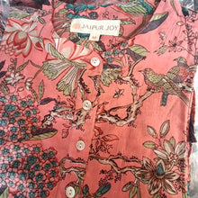 Load image into Gallery viewer, The Fitzgerald shirt - peacock chintz