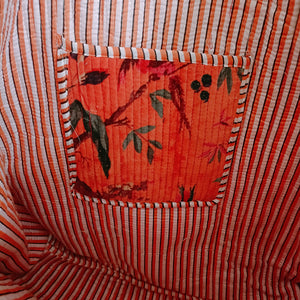 The Jaipur quilted Velvet tote bag