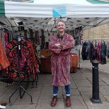 Load image into Gallery viewer, The Lux dressing gown - paisley print