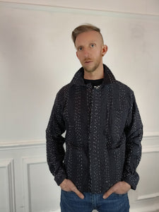 Kantha Workwear jacket - Mocha black
