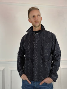Kantha Workwear jacket - Mocha black