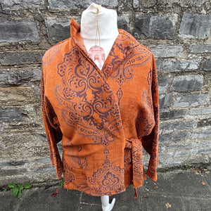 The Aikido Jacket - burnt orange