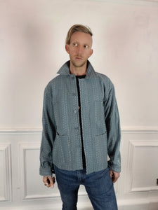 Kantha Workwear jacket - chalk grey
