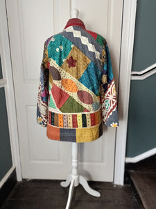 Kantha Embroidered and appliqués jacket