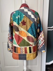 Kantha Embroidered and appliqués jacket