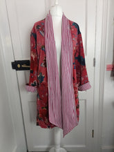 Load image into Gallery viewer, Velvet chintz Duster coat