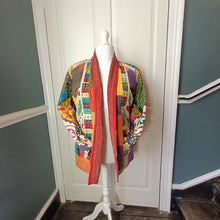 Load image into Gallery viewer, Kantha Embroidered and appliqués jacket