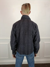 Load image into Gallery viewer, Kantha Workwear jacket - Mocha black
