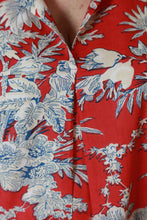 Load image into Gallery viewer, The Yeats tunic - red