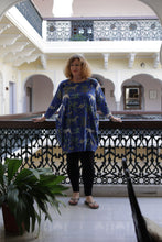 Load image into Gallery viewer, The Hurston jungle dress - cornflower blue