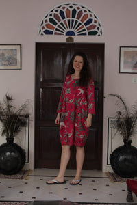 The Hurston jungle dress - Pink