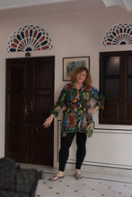 Load image into Gallery viewer, The Freida shirt dress - black