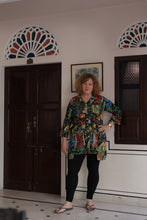 Load image into Gallery viewer, The Freida shirt dress - black
