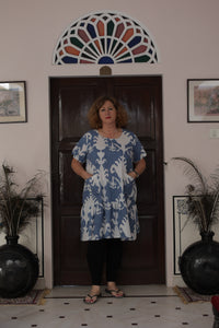 The Elliot dress - Wedgewood blue