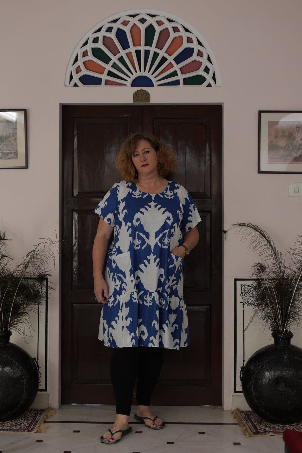 The Elliot dress - royal blue