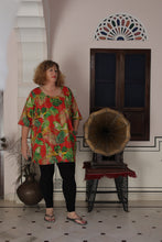 Load image into Gallery viewer, The Keats tunic - cheetah red