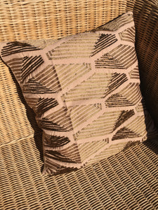Hand beaded cushion cover