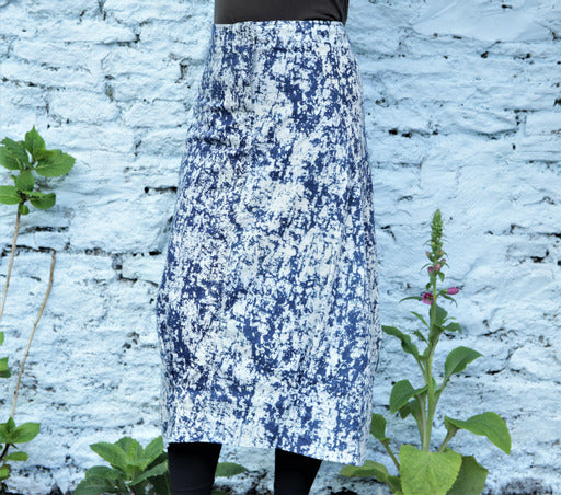 The Indigo Tulip Skirt