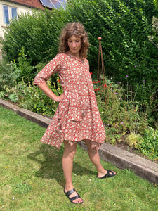 The Leia Bagru print dress